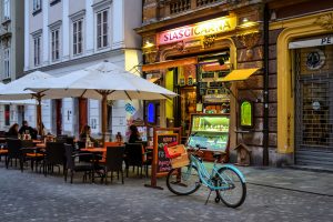 Calles peatonales en Liubliana