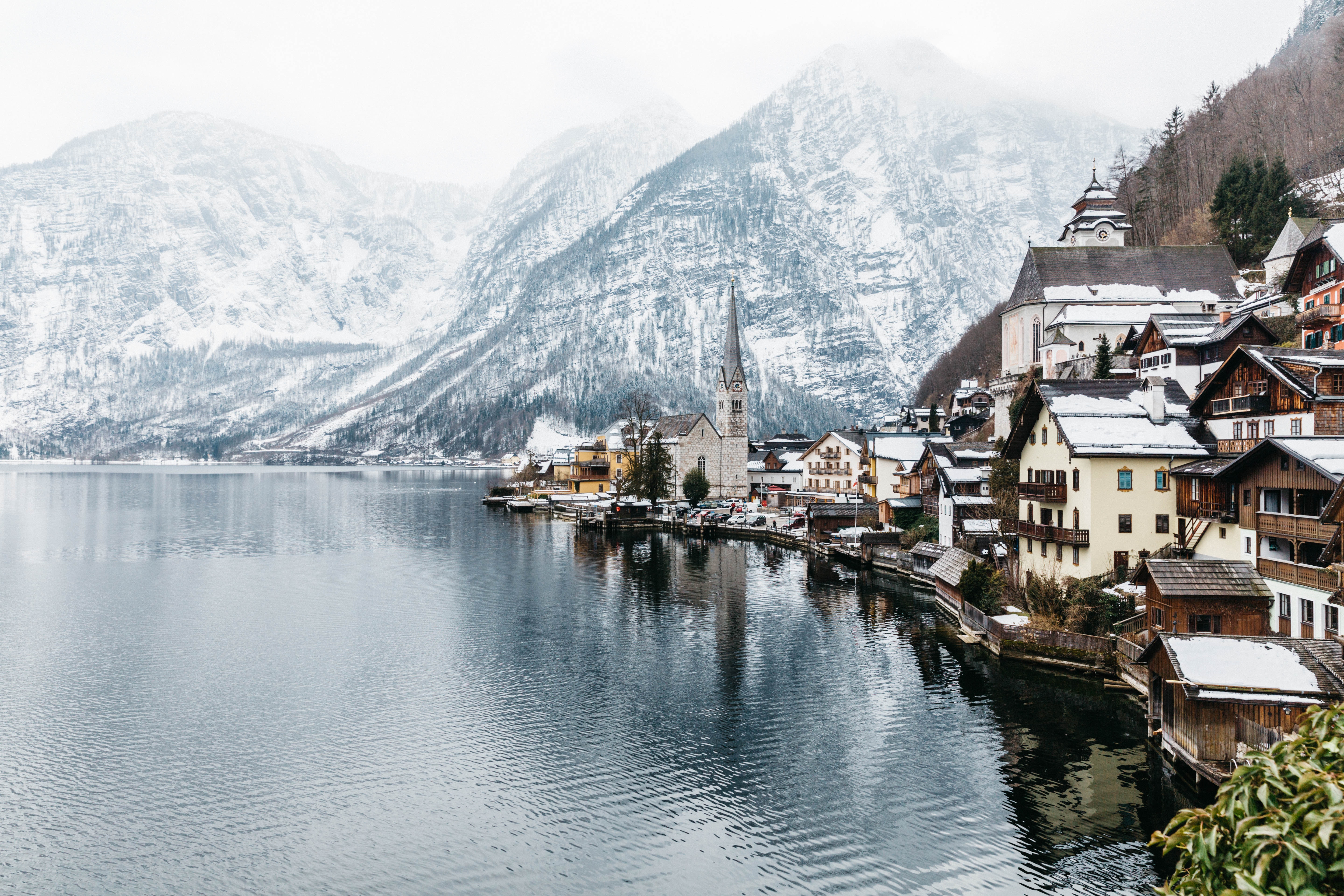 Hallstatt, Austria otro de los pueblos de montaña más bonitos del mundo