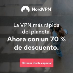 70% descuento en Nord VPN