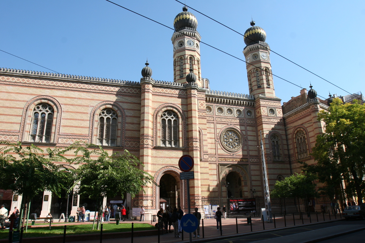 Exterior de la sinagoga