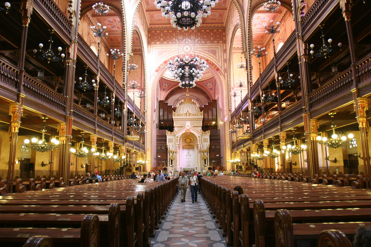 Sinagoga Budapest Interior